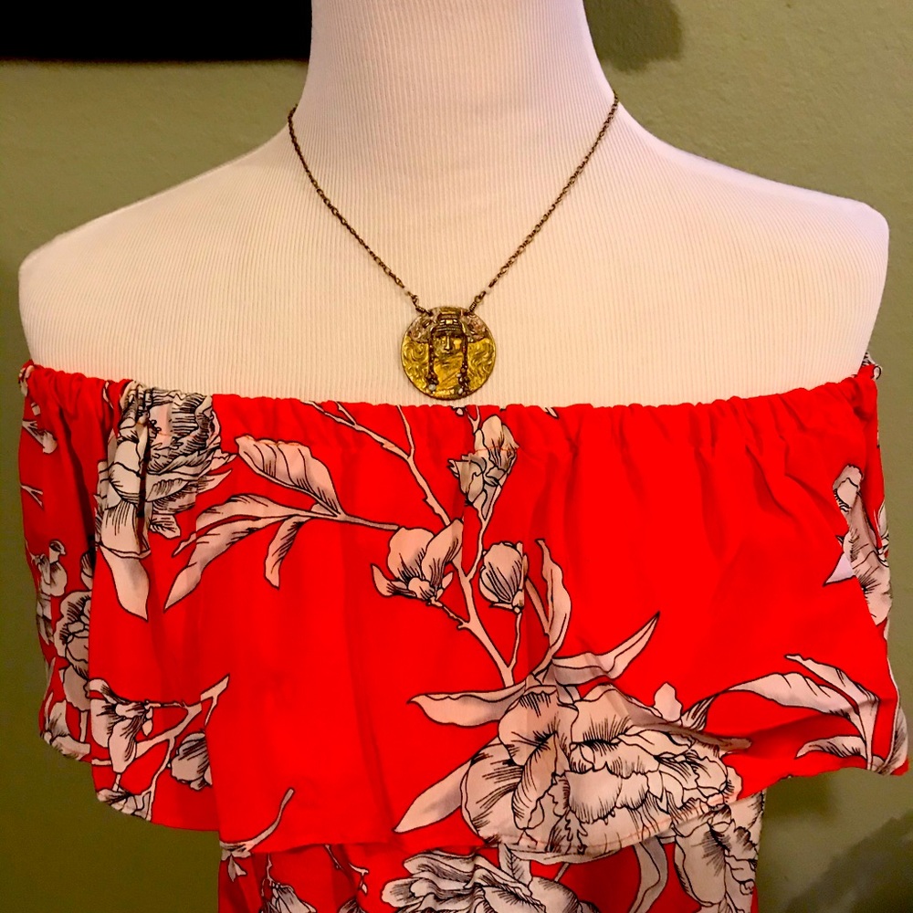 Yumi Kim off the Shoulder top